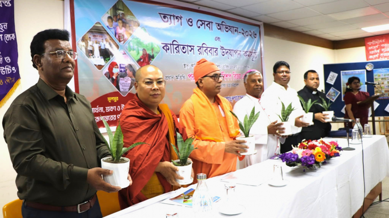 Caritas Bangladesh phát động chiến dịch Mùa Chay 2026 